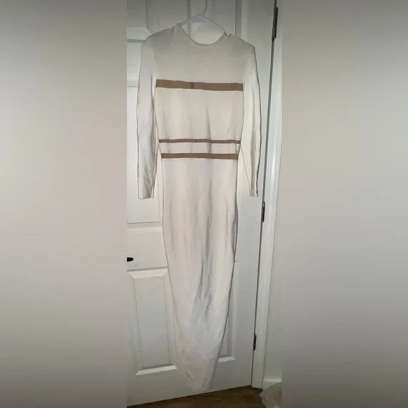 House of CB White Maxi Bandage dress - Picture 2 of 10